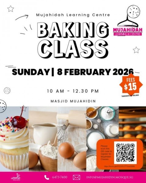 Baking Class - Mujahidah Learning Centre