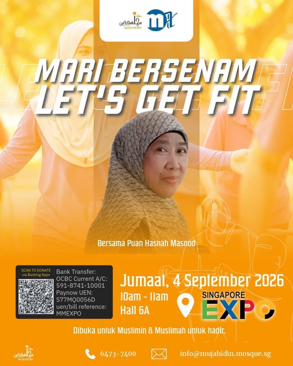 Mari Bersenam - Let's Get Fit | Majlis Maulid Akbar