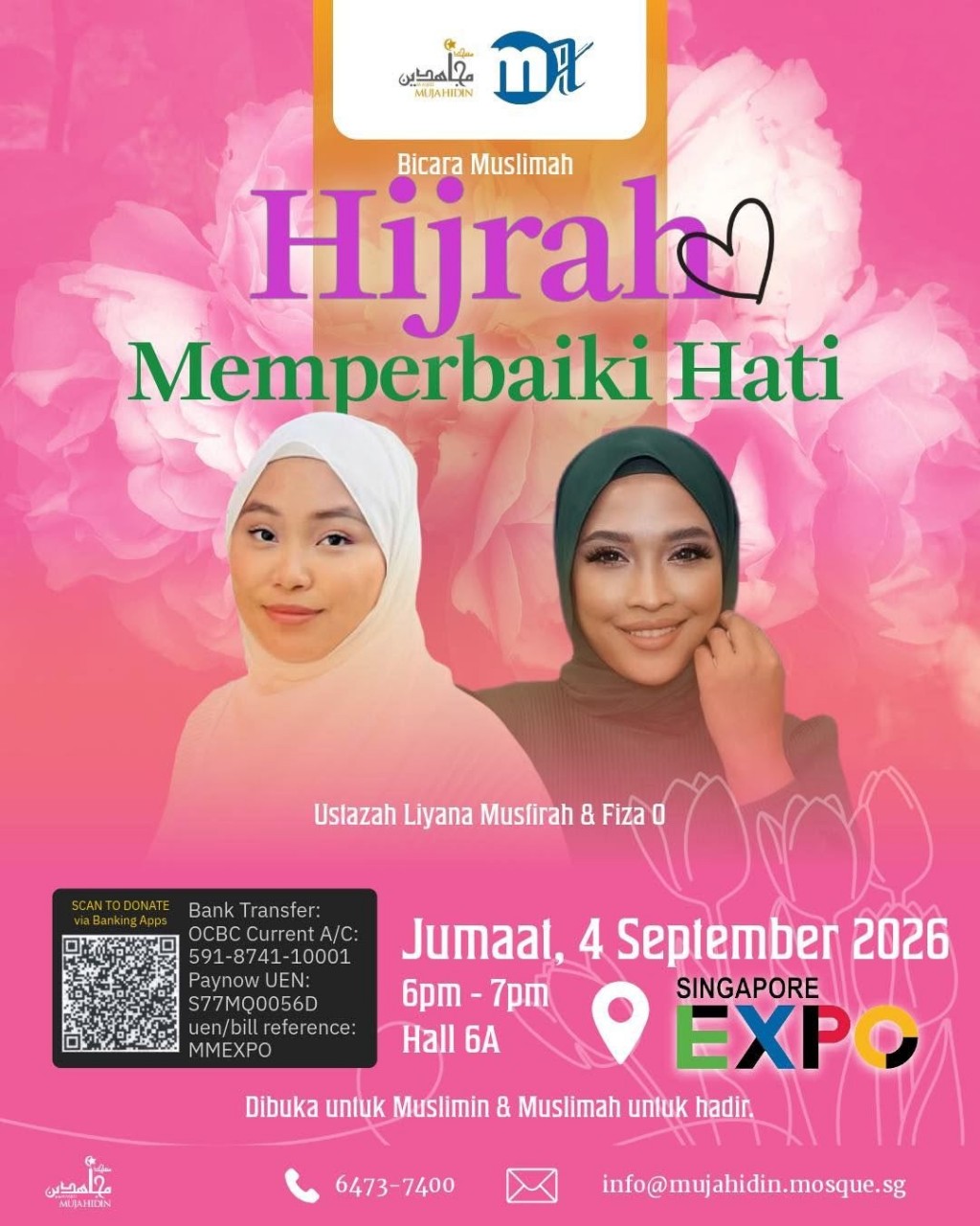 Bicara Muslimah: Hijrah Memperbaiki Hati | Majlis Maulid Akbar