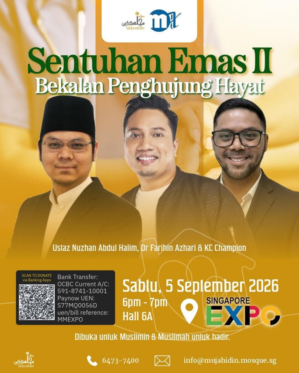 Sentuhan Emas II: Bekalan Penghujung Hayat | Majlis Maulid Akbar