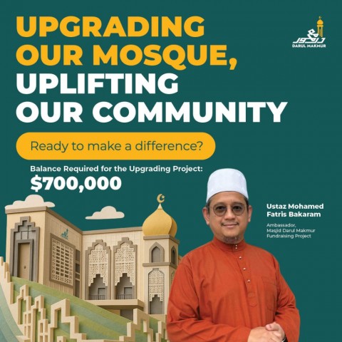 Waqf Fund for Masjid Darul Makmur Upgrading