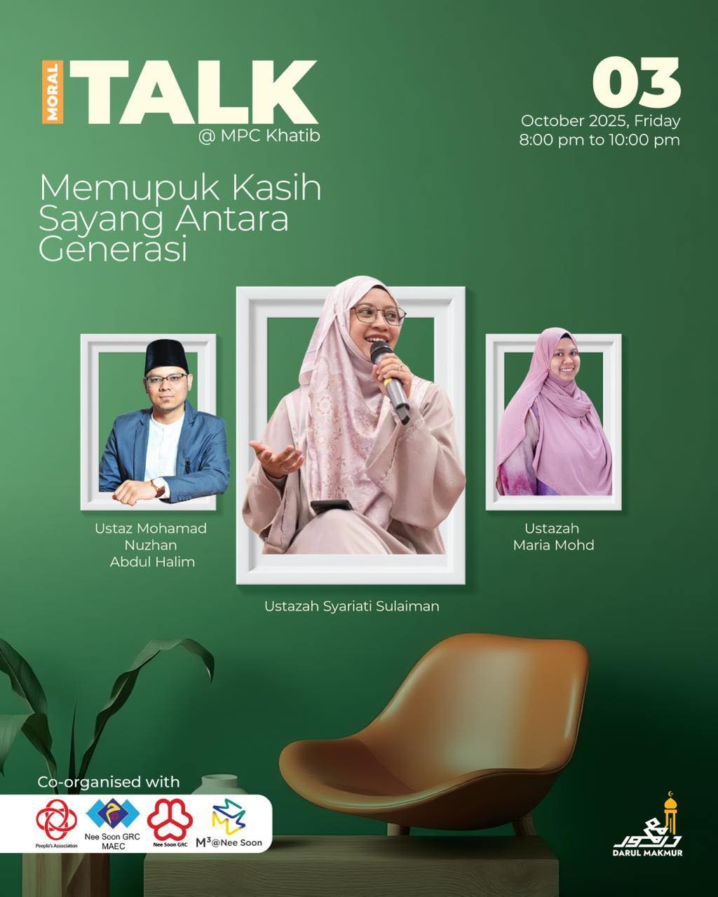Moral Talk : Memupuk Kasih Sayang Antara Generasi