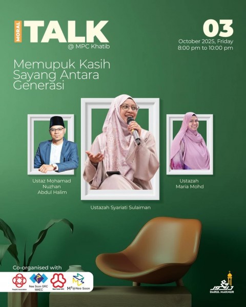 Moral Talk : Memupuk Kasih Sayang Antara Generasi