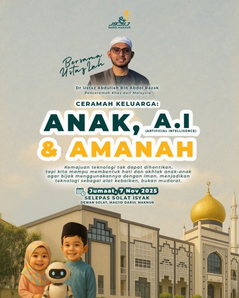 Ceramah Keluarga: Anak, AI & Amanah