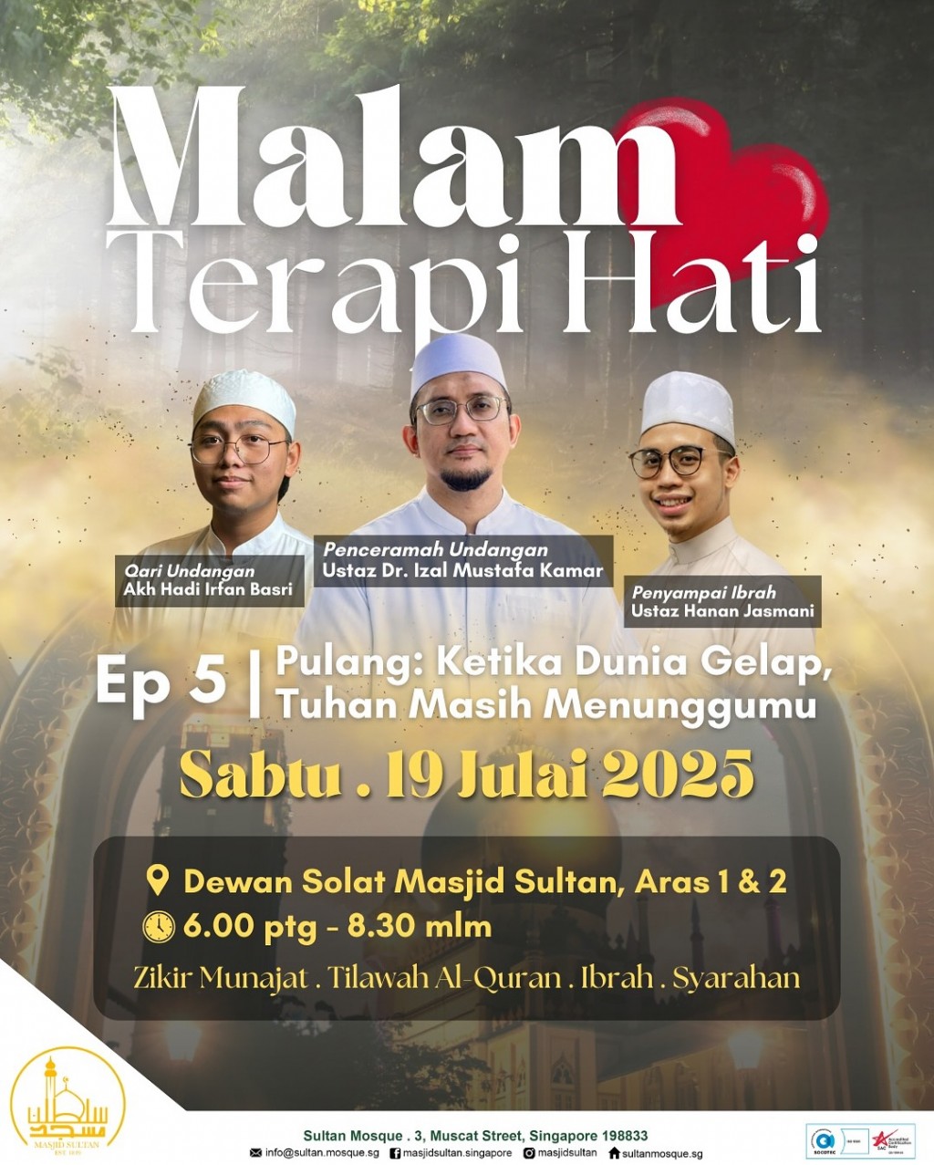Malam Terapi Hati Ep 5 - Pulang: Ketika Dunia Gelap, Tuhan Masih Menunggumu