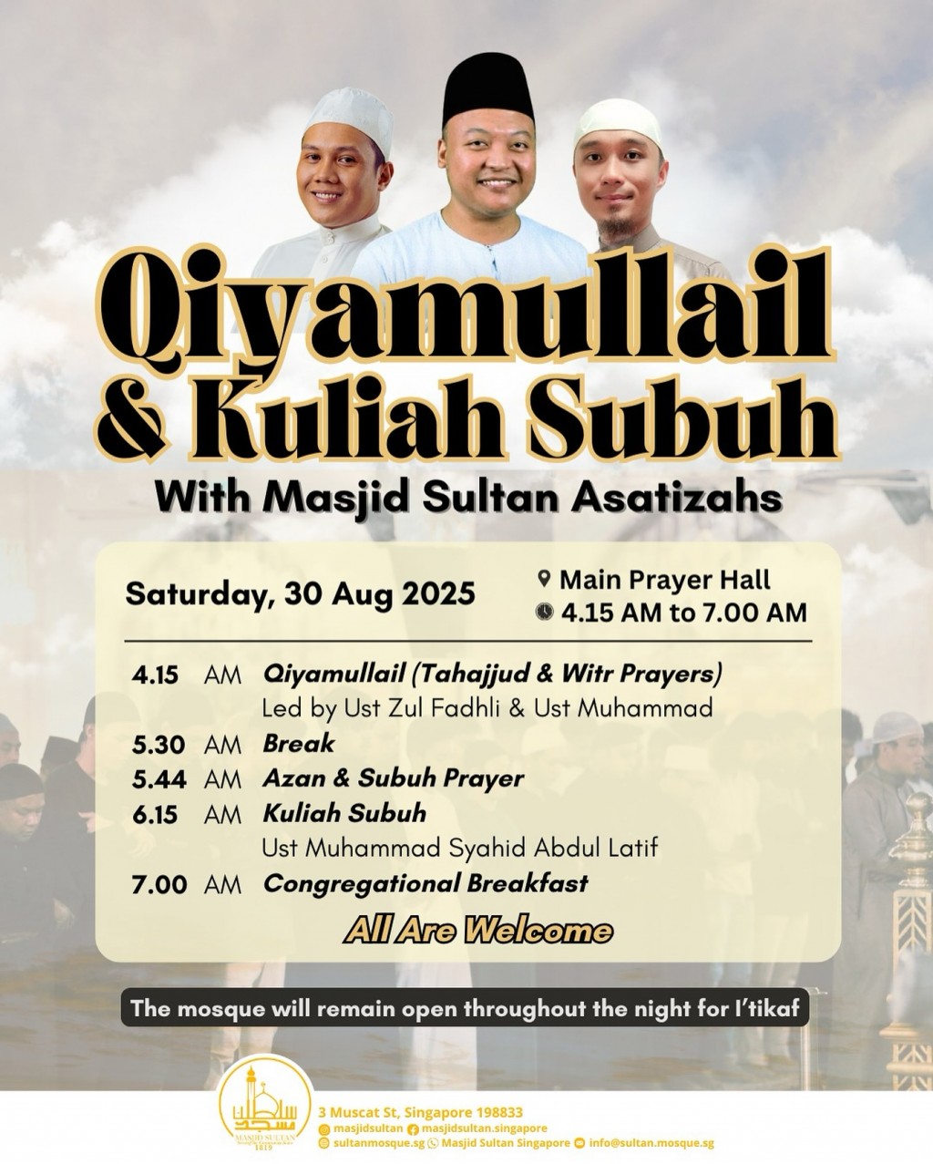 QIYAMULLAIL & KULIAH SUBUH