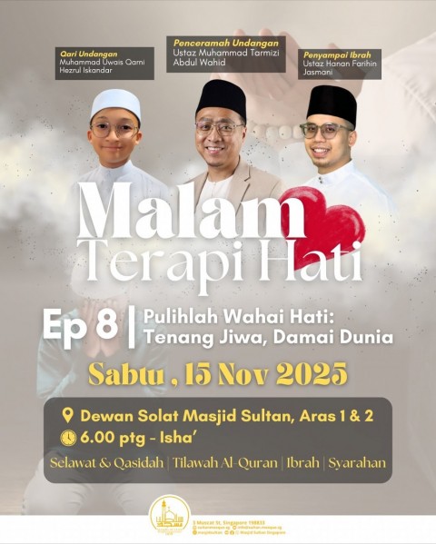 Malam Terapi Hati Ep 8: Pulihlah Wahai Hati - Tenang Jiwa, Damai Dunia