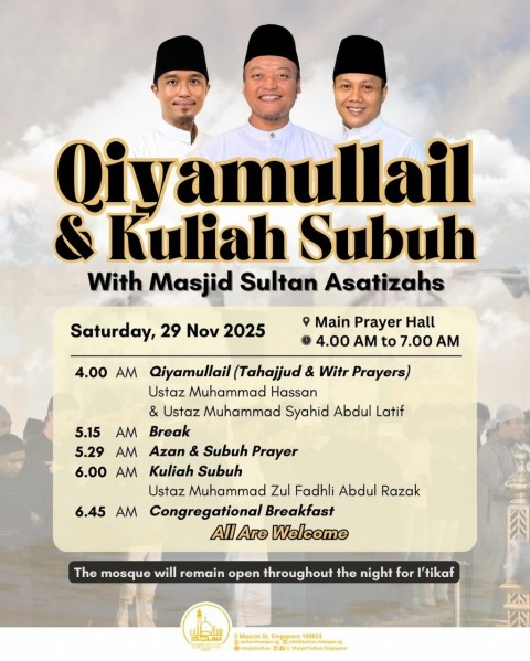 Qiyamullail & Kuliah Subuh