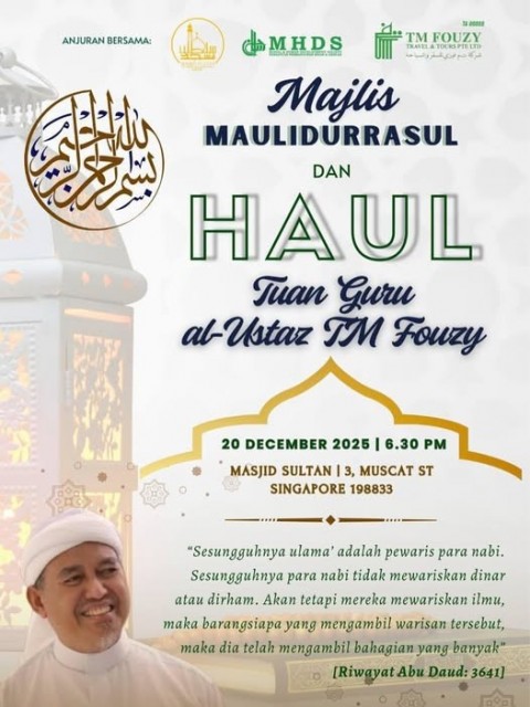 Majlis Maulidurrasul dan Haul Tuan Guru al-Ustaz TM Fouzy