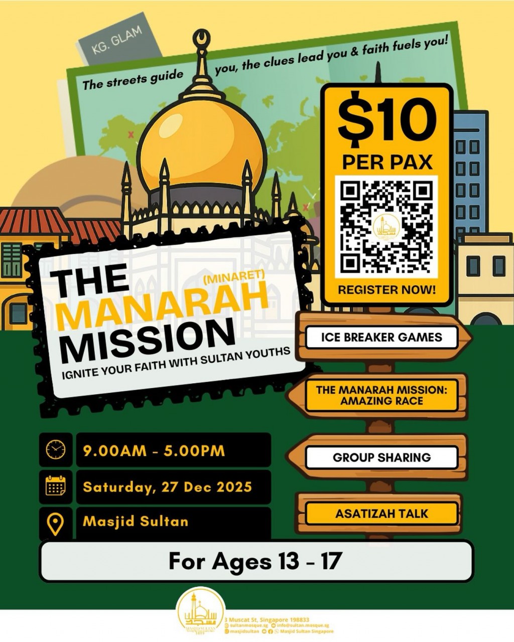 The Manarah Mission: Ignite Your Faith with Sultan Youths!