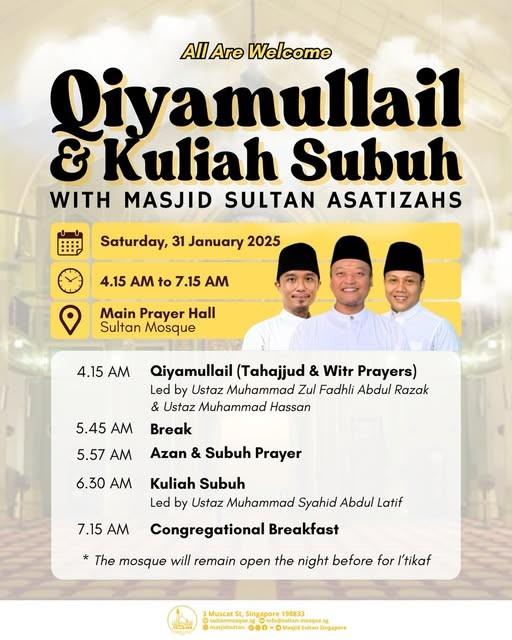 Qiyamullail & Kuliah Subuh