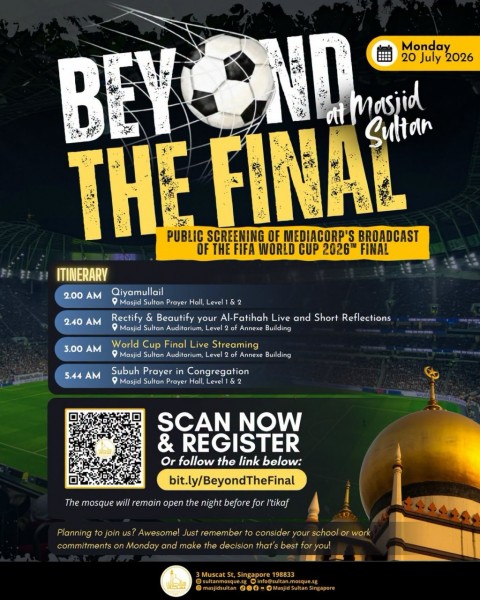 BEYOND THE FINAL @ Masjid Sultan