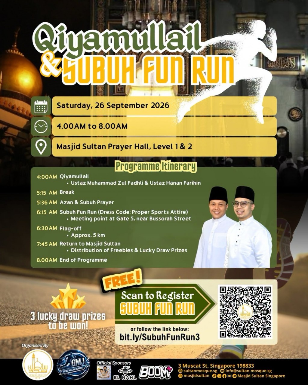 Qiyamullail & Subuh Fun Run