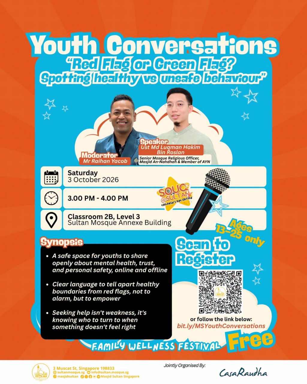 Youth Conversations: Red Flag or Green Flag? - Spotting Healthy VS Unsafe Behaviour