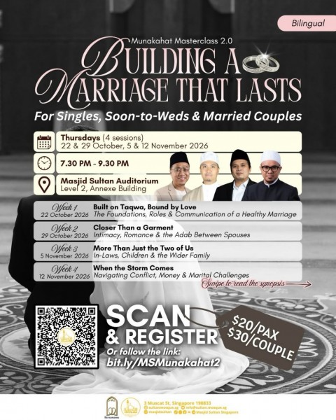 Munakahat Masterclass 2.0: Building a Marriage That Lasts [Bilingual]