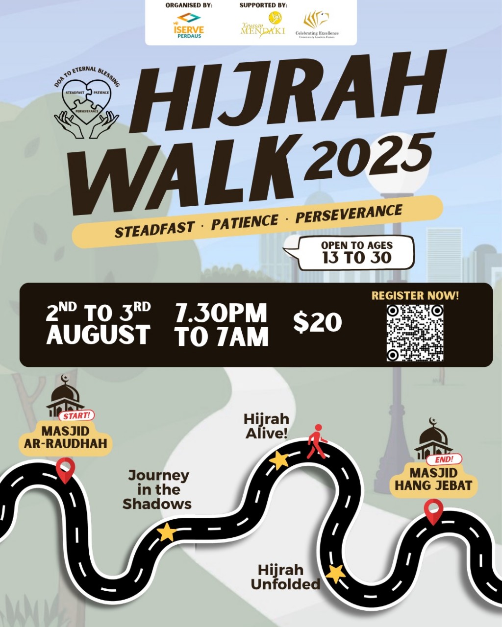 Hijrah Walk 2025: Steadfast, Patience & Perseverance
