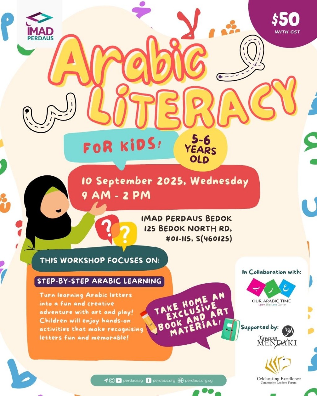 Arabic Literacy For Kids Workshop
