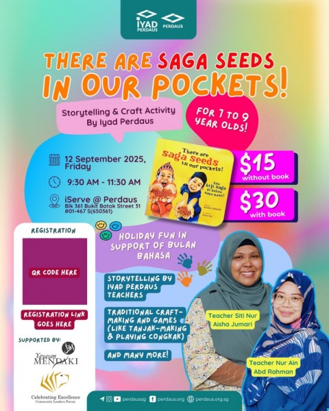 Storytelling & Craft Session: There Are Saga Seeds in Our Pockets!