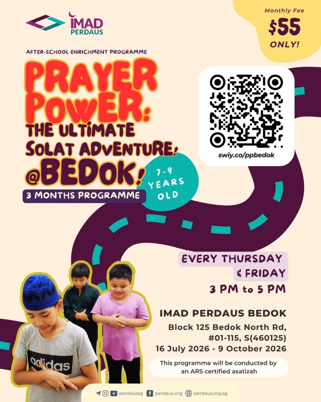 Prayer Power: The Ultimate Solat Adventure @ Bedok!