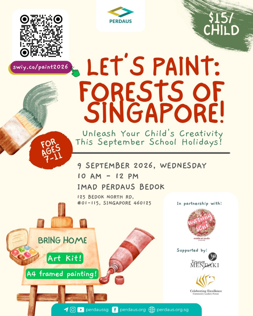 Let’s Paint: Forests of Singapore!