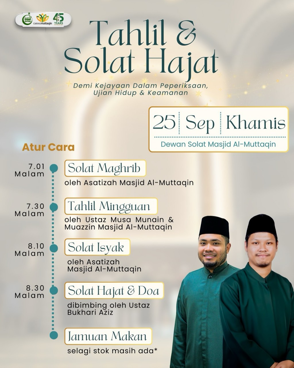 Tahlil & Solat Hajat