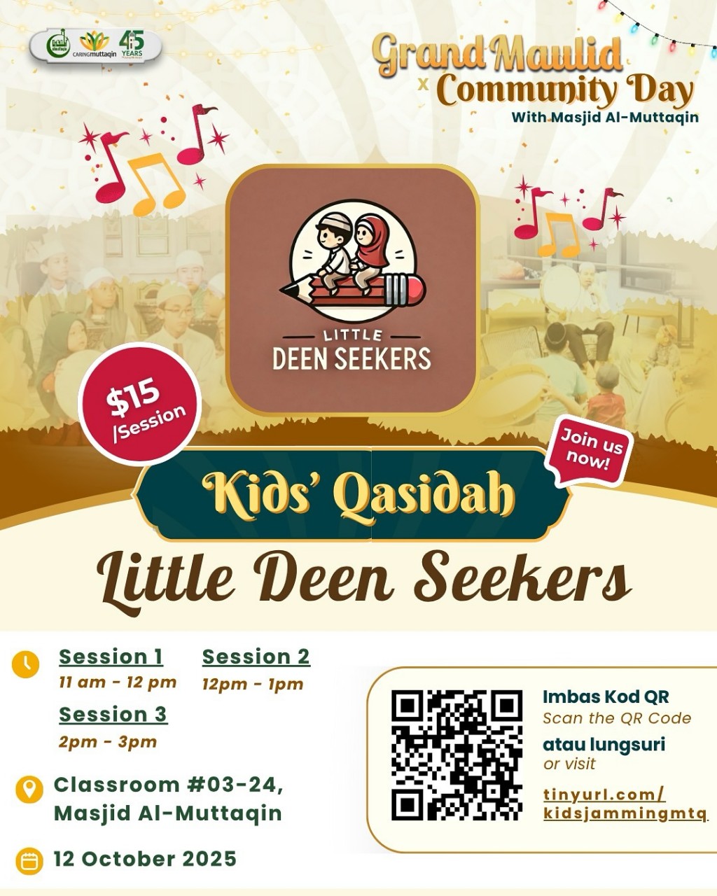 Kid's Qasidah - Grand Maulid Community Day