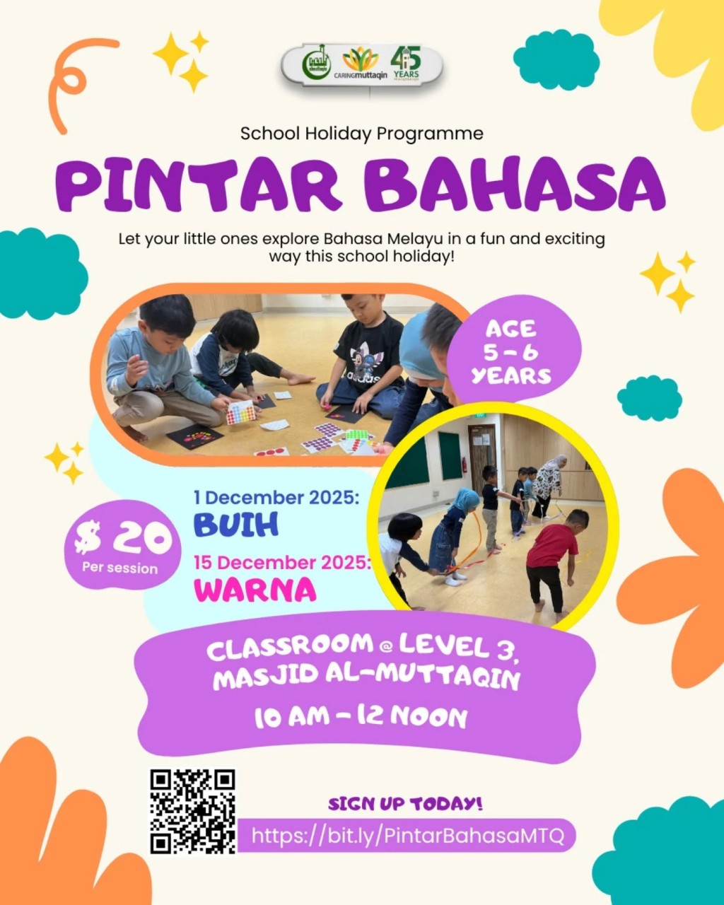 School Holiday Program: Pintar Bahasa