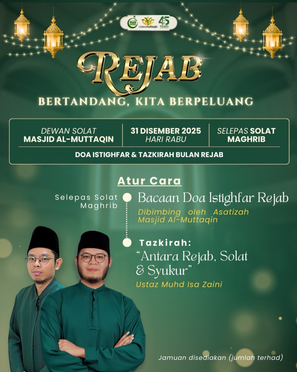 Rejab Bertandang, Kita Berpeluang