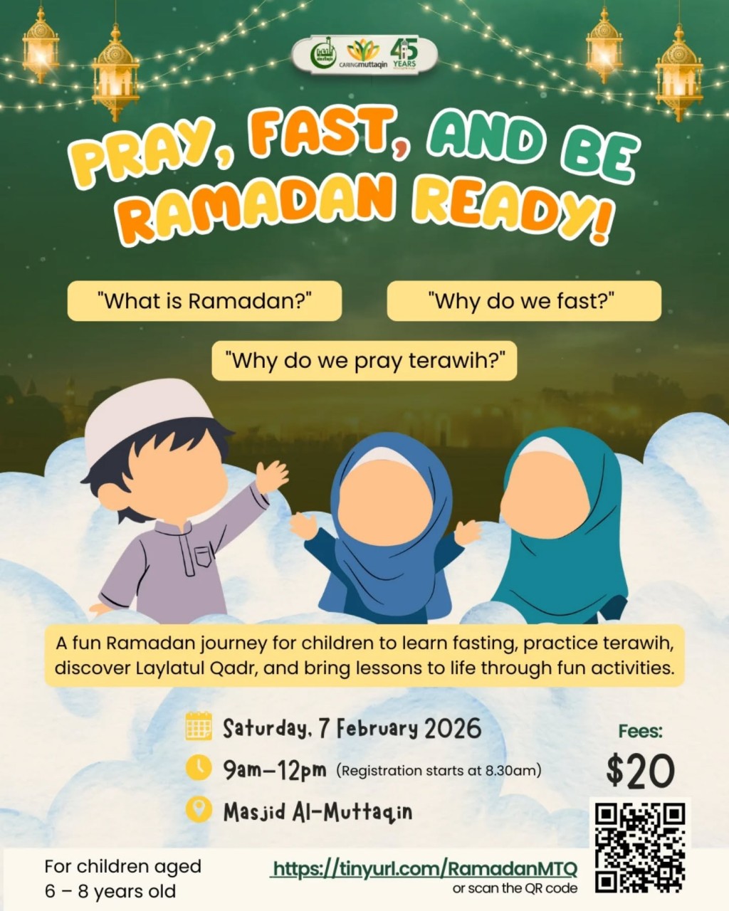 Pray, Fast, and be Ramadan Ready