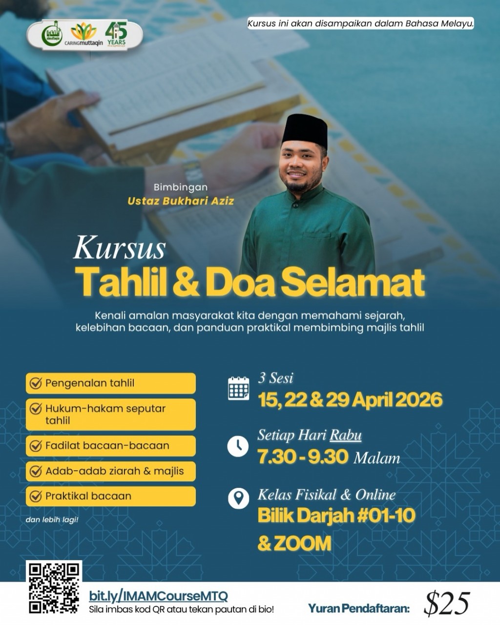 Kursus Tahlil & Doa Selamat