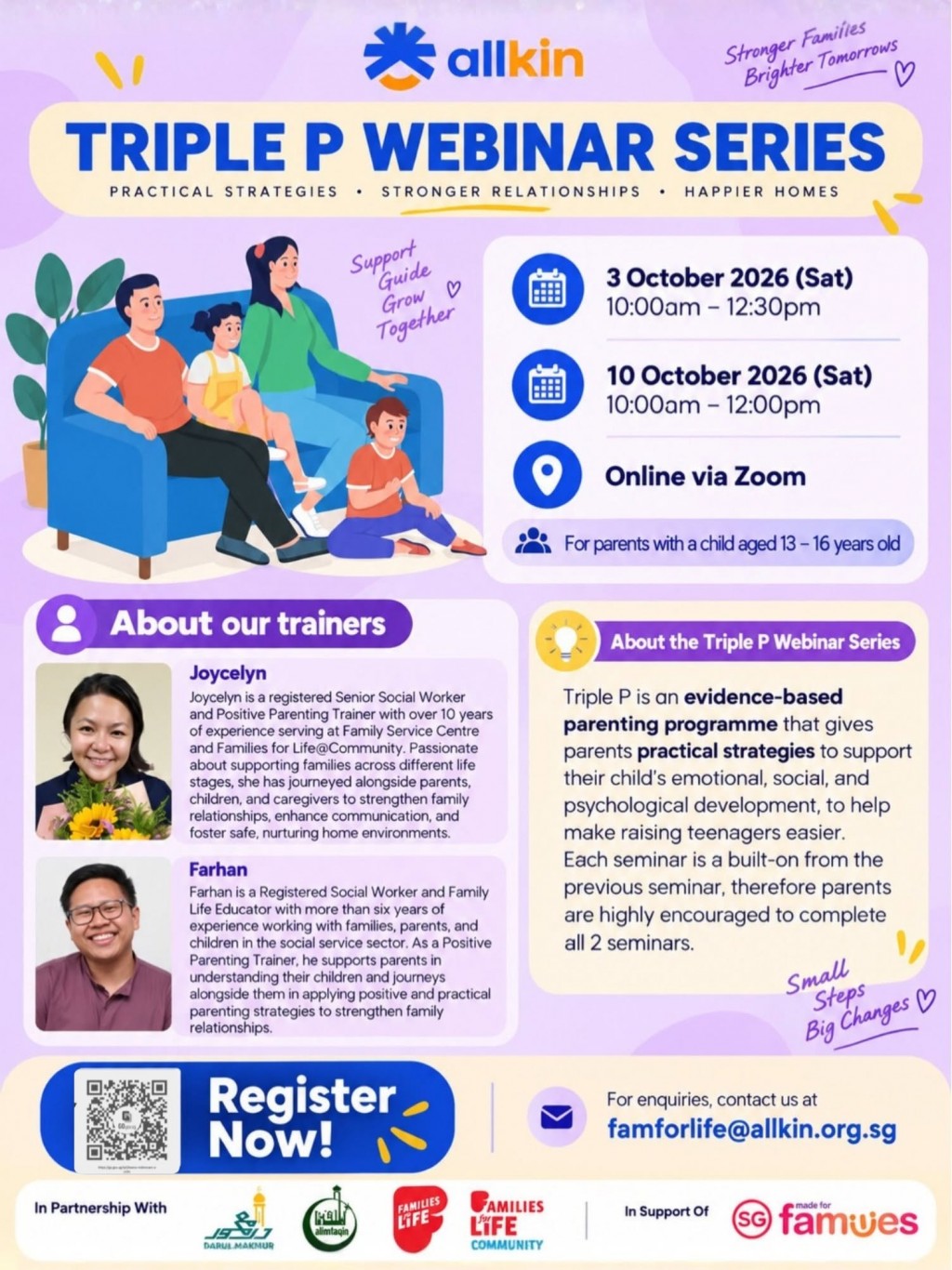 Triple P Webinar Series