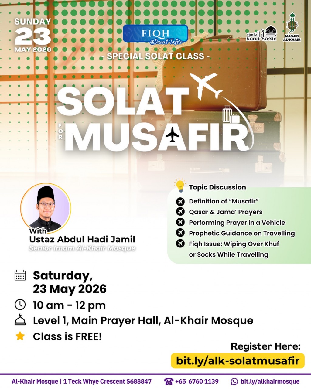 Special Solat Class | Solat Musafir