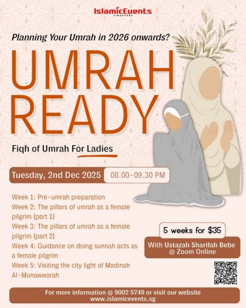 Umrah Ready: Fiqh of Umrah For Ladies