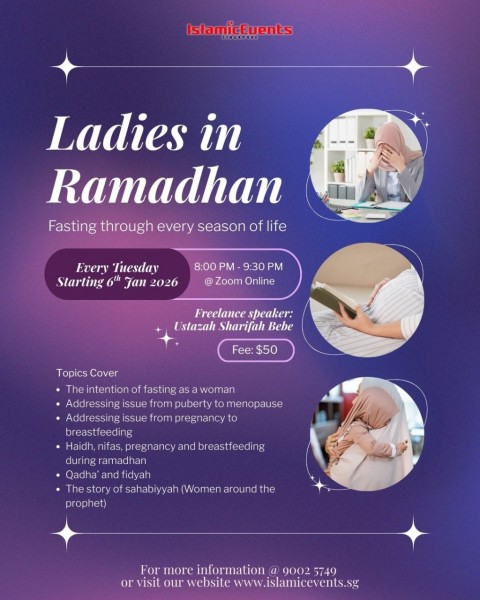 Ladies in Ramadhan - Fasting Through Every Season of Life