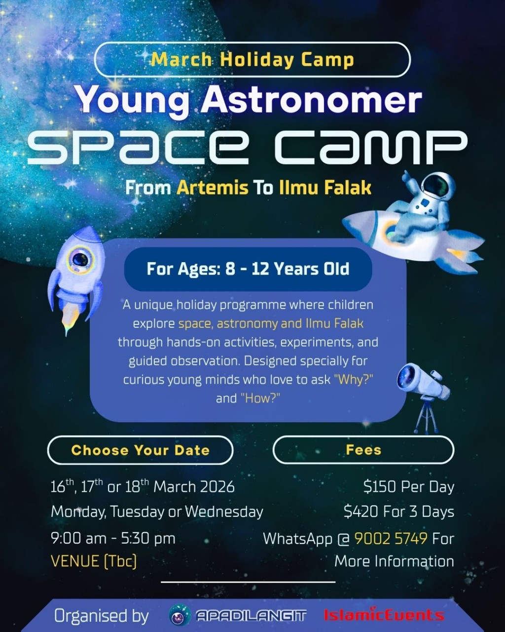 Young Astronomer Space Camp 