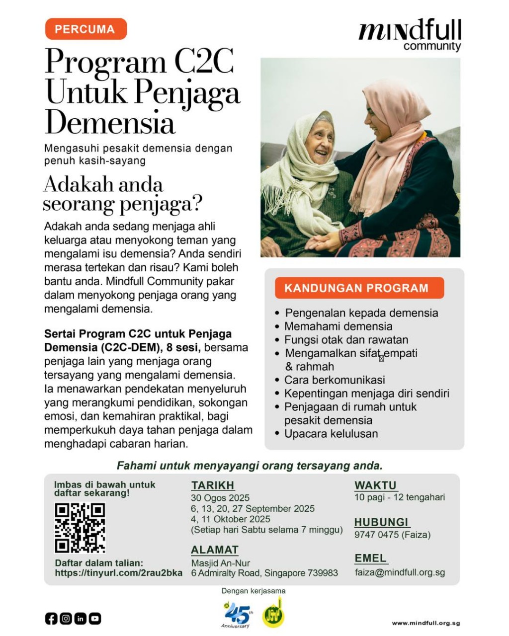 Program C2C Untuk Penjaga Demensia