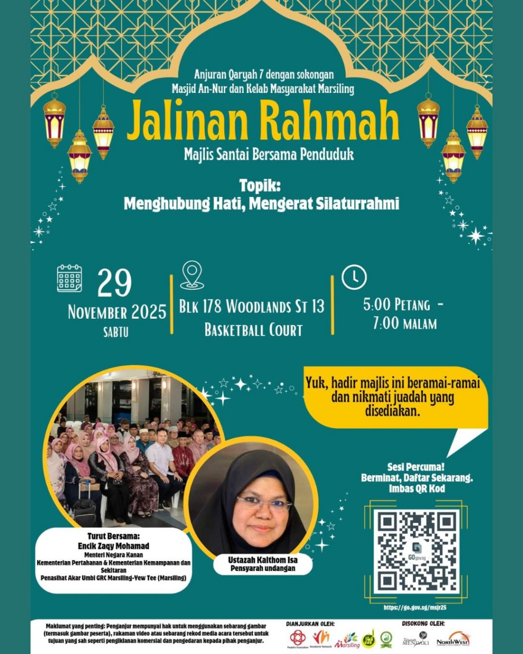 Jalinan Rahmah – Majlis Santai Bersama Penduduk: Menghubung Hati, Mengerat Silaturahmi