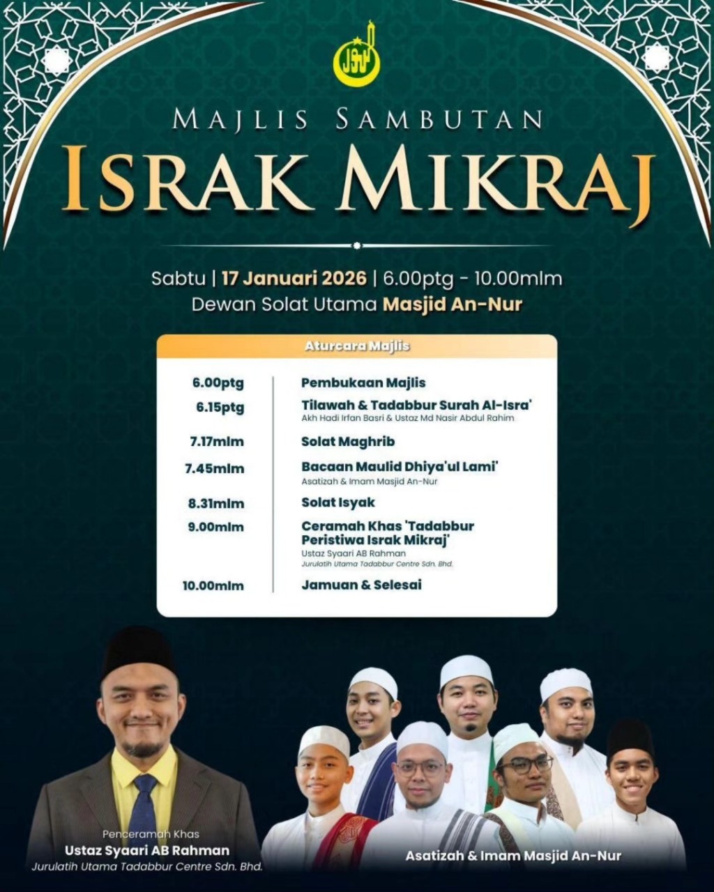 Majlis Sambutan Israk Mikraj