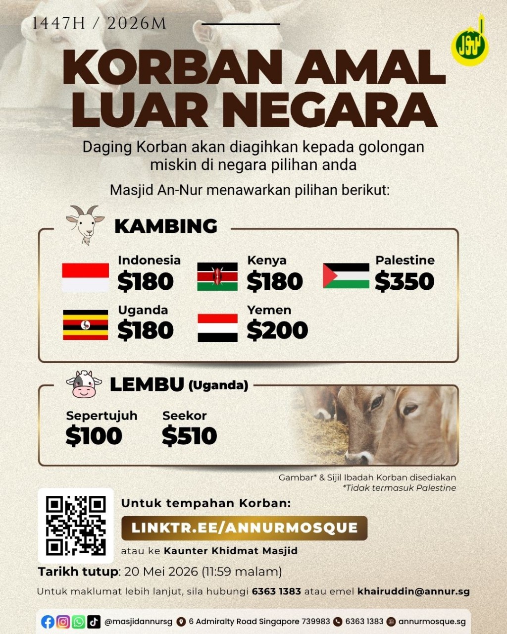 Korban Amal Luar Negara
