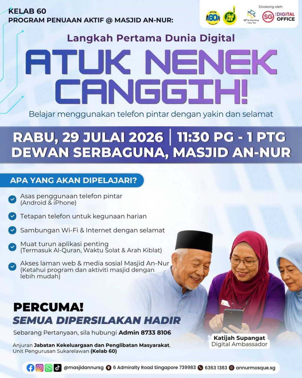 Langkah Pertama Dunia Digital: Atuk Nenek Canggih!