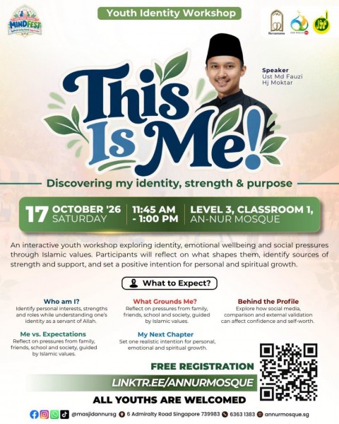 Youth Identity Workshop: This Is Me!