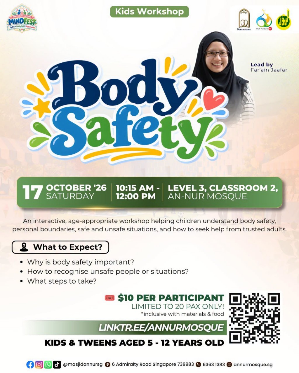 Kids Workshop: Body Safety