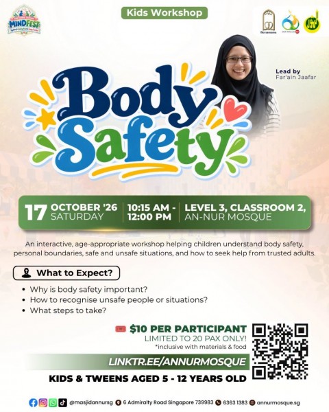 Kids Workshop: Body Safety