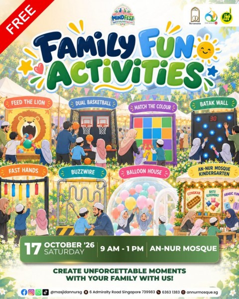 Family Fun Activities | Hari Usrah Saeedah: Mindfest