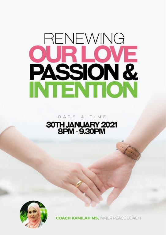 Renewing Our Love, Passion, & Intention