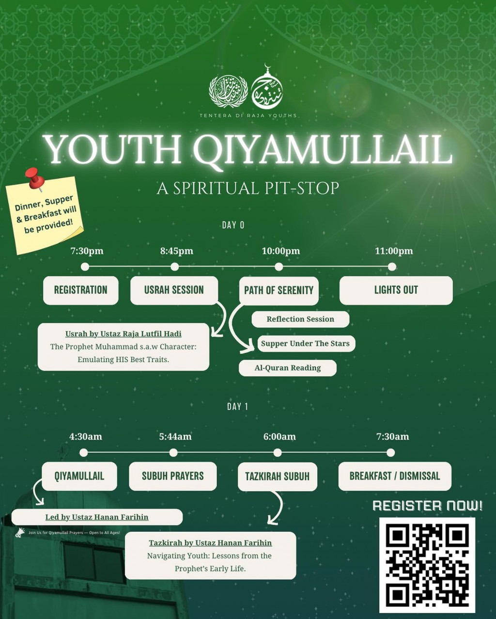 Youth Qiyamullail: A Spiritual Pit Stop