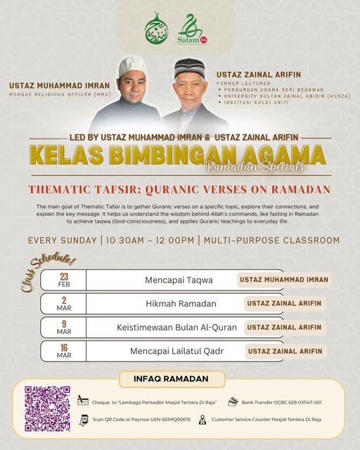 Kelas Bimbingan Agama: Thematic Tafsir