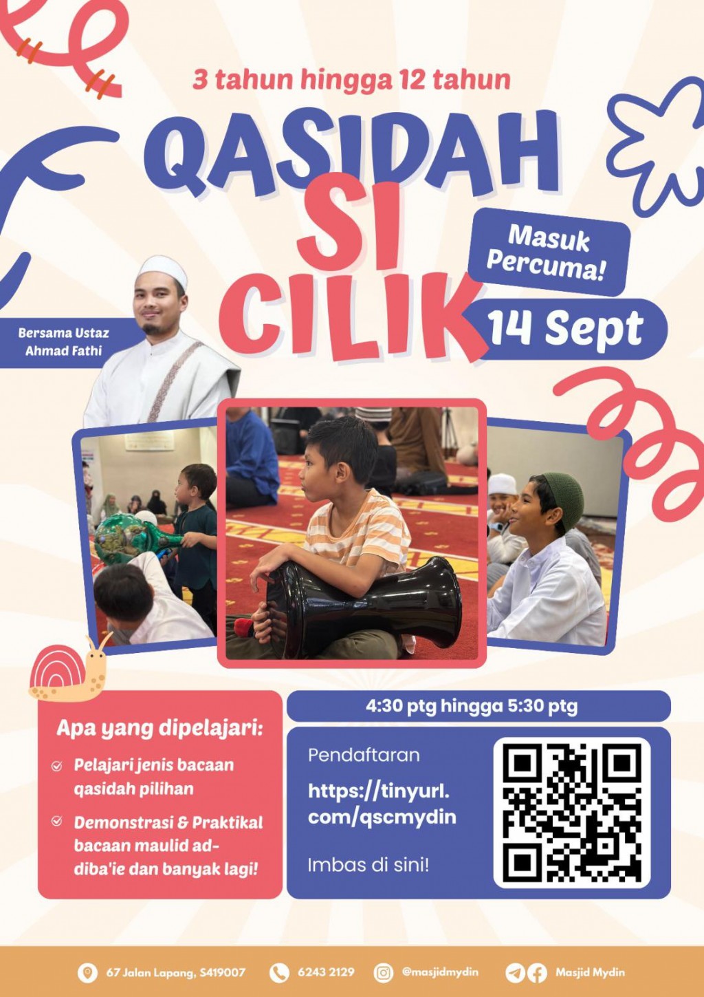 Qasidah Si Cilik - Ustaz Ahmad Fathi