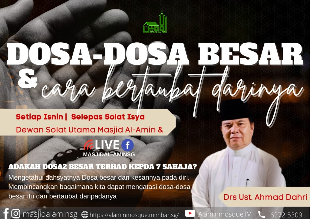 Kuliah Perdana: Dosa-Dosa Besar & Cara bertaubat daripadanya
