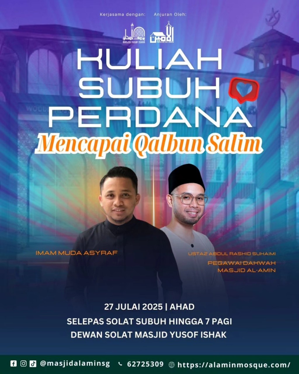 Kuliah Subuh Perdana: Mencapai Qalbun Salim